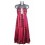 Robe créole bustier corsage bas damier madras rose Melle Boutique