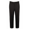 Pantalon tailleur classique à pinces noir Hippocampe Melle Boutique