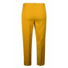 Pantalon tailleur classique à pinces jaune Hippocampe Melle Boutique