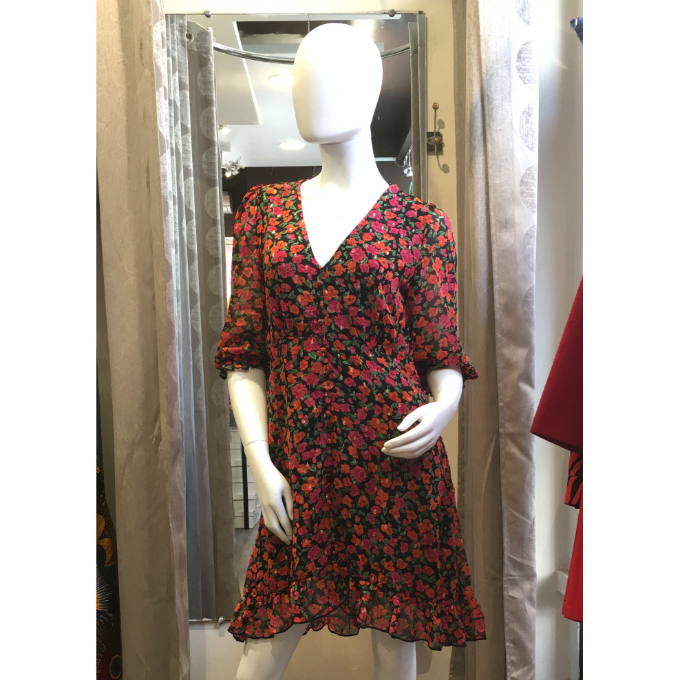 robe a petites fleurs