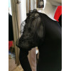Pull noir manches bouffantes voile