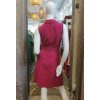 Robe chemise porte-feuille rose Hippocampe
