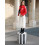 Veste ciré rouge vif style 60's Hippocampe