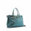 Sac à main en cuir bleu irisé