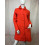 Manteau en laine orange-Hippocampe