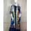 Veste longue fluide à imprimé fleuri baroque