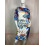 Robe moulante à imprimé floral baroque - Les fifilles de Paris