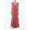 GILLE – Robe longue rose sans manches- GOA