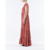 GILLE – Robe longue rose sans manches- GOA