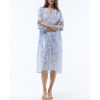 Megane – Robe en coton jacquard élégante GOA