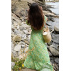 CHRISTAL SHORT – Robe longue en viscose à détails brodés GOA