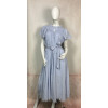 Robe Neva - robe bleu fluide sans manches