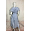 Robe Neva - robe bleu fluide sans manches