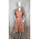 Robe Chemisier cerises – Hippocampe N°141