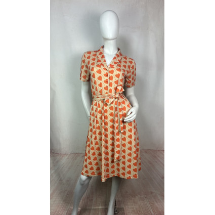 Robe Chemisier Cœur – Hippocampe N°145