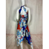 Robe Alaska Fifilles de Paris – Élégance florale et éclat satiné