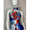 Robe Alaska Fifilles de Paris – Élégance florale et éclat satiné