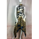 ROBE ALASKA FIFILLES DE PARIS – ÉLÉGANCE ANIMAL ET ÉCLAT SATINÉ