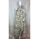 ROBE ALASKA FIFILLES DE PARIS – ÉLÉGANCE FLORALE ET ÉCLAT SATINÉ