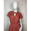 Robe Neva - robe rose fluide sans manches