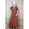 Robe Neva - robe rose fluide sans manches