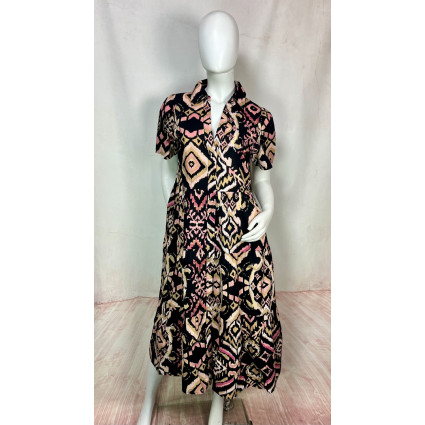 Robe imprimée Goa - SUZIE