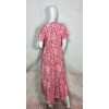 Robe longue à imprimé abstrait – GOA ELIA
