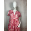 Robe longue à imprimé abstrait – GOA ELIA