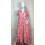 Robe longue à imprimé abstrait – GOA ELIA