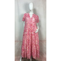 Robe longue à imprimé abstrait – GOA ELIA