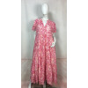 Robe longue à imprimé abstrait – GOA ELIA