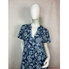 Robe longue à imprimé abstrait – GOA ELIA