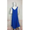 Robe longue bleu uni – GOA ALANA