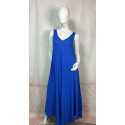 Robe longue bleu uni – GOA ALANA