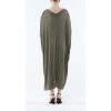 Aude – Caftan en crêpe de viscose perlé