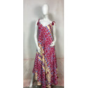 Robe longue fleurie à bretelle réglables Goa - GAYA