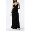 Robe Irina Long – Élégance en Jacquard & Détails Bijoux