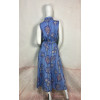 Robe longue sans manches à imprimé fleuri – FREE