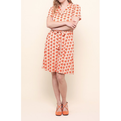 Robe Chemisier Cœur – Hippocampe N°145