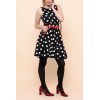 Robe rétro à pois kymathie – Élégance vintage et fraîcheur estivale