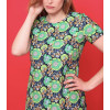 Robe Courte Imprimé Floral n°122 – Charme Graphique