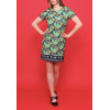 Robe Courte Imprimé Floral n°122 – Charme Graphique
