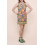 Robe Vintage Sans Manches – imprimé fleuries