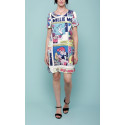 Robe droite imprimée bande dessinée “Millie the Mode”