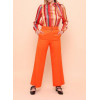 Chemise lavallière rayures oranges Hippocampe