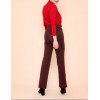 Chemise rouge foncé, poches devant Hippocampe