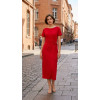 Robe longue nœud sur le côté