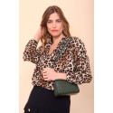 Blouse Céleste léopard Hippocampe