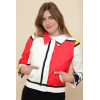 Blouson court style mondrian Hippocampe