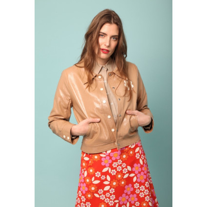BLOUSON VINYLE DAISY